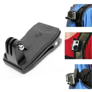 Backpack Rec-Mounts Clip Fast Clamp Mount for GoPro - Black