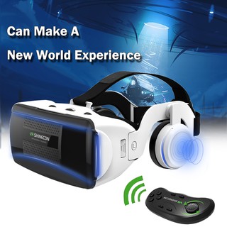 VR Virtual Reality 3D Glasses +Smart Bluetooth Wireless Joystick