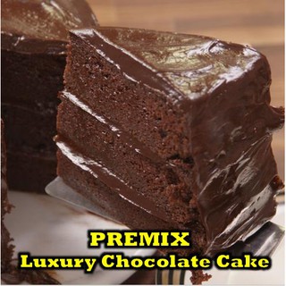 PREMIUM Luxury Chocolate Cake / Mud Cake (Halal Premix)