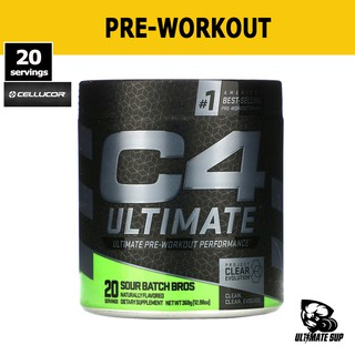 C4 Ultimate Pre Workout Powder | Sugar Free Preworkout Energy Supplement for Men & Women | 300mg Caffeine + Beta Alanine