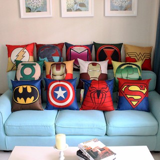 Sofa Pillow The Avengers Pillow Superman Iron Captain America Cushion Car Pillow