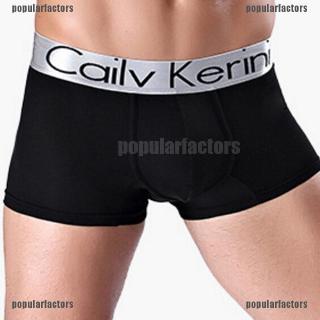 ღPOPღ Men Boy Breathable Underwear Boxer Briefs Shorts Bulge Pouch Underpants CK [FS] (1)