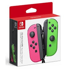 Nintendo Switch JOYCON Controllers Set ★ Neon Green Pink / Neon Red Blue / Grey / Neon Yellow
