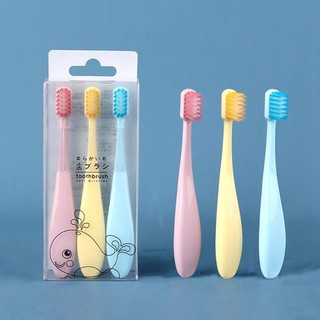Soft Bristles Cute Solid Color Children Toothbrush Baby Kids Dental Oral Hygiene Care