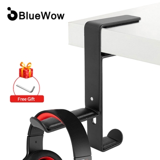 BlueWow JD039 Headphone Holder Display Desk Mount Universal Hanger Headset Stand Durable Bracket Space SavingTable Clamp