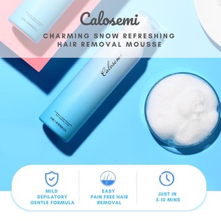 Doorstep Delivery +GIFT! Calosemi Charming Snow Refreshing Hair Removal Mousse