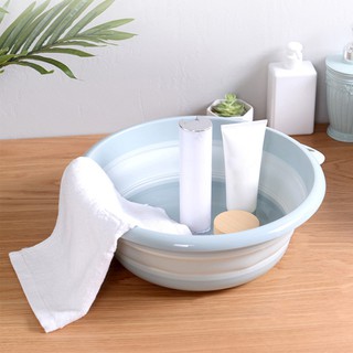 Portable Camping Plastic Folding Wash Basin Collapsible Bucket Dish Tub Washtub