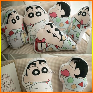🌟 Crayon Shinchan double-sided printing pillow 45/60cm Soft Stuffed Toys Cushion Birthday Christmas Gift