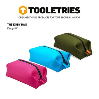 Tooletries Silicone Koby Bag Toiletry Waterproof Antibacterial Cosmetic Bag Large Storage Travel Home Bathroom