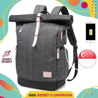KAKA Unisex Urban 15.6" Laptop Backpack K17002 Practical School Casual Travel Women's Luggage Bags Korean Style Men Man