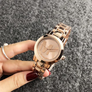 Women Diamond Watch Stainless Steel Quartz Wristwatch Watches For Women Jan Tangan Wanita