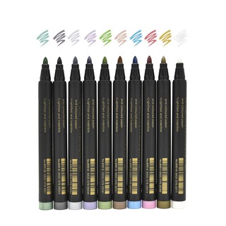 10 Colors Metal Marker Pen Paint Pens