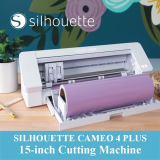 Silhouette CAMEO 4 PLUS 15" Desktop Cutting Machine. Spore Safety Approval and IMDA std. 1 yr local wty