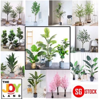 [SG SELLER] Artificial Plants Above 1.7M Large Artificial Plant Indoor Office/Home Decoration Fake Tree Faux Leave Fake