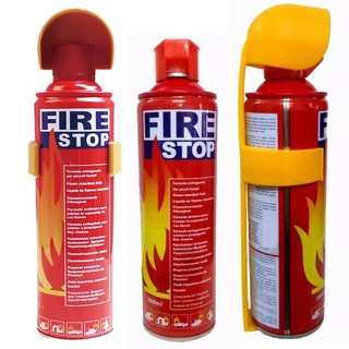 Portable Mini Fire Emergency Stop Extinguisher 500ml/1000ml Small Lightweight Packaging Easy To Clean