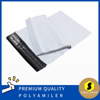 100pcs Polymailer Matt Premium Quatlity White Poly Mailer - Plastic Mailing bag - Packaging - Bubble Wrapping Bag