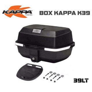 [Shop Malaysia] Kappa K39 Top Box Without Light For Motorcycle Travel Y15 LC135 RS150 EX5 Lagenda