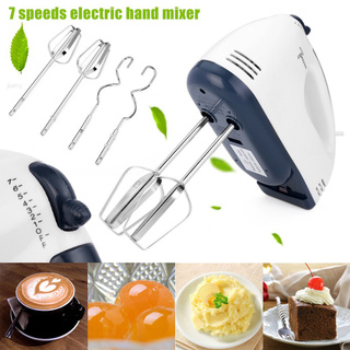 ✨jiamy1✨7 Speed Kitchen Beater Cake Electric Hand Mixer Whisk Egg Baking EU Plug New