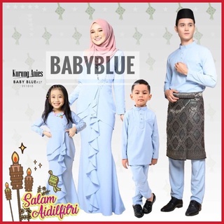Kurung Anies Baju Raya Sedondon Set Family Sedondon Baju Kurung Baju Melayu Slim fit Sedondon Ibu dan Anak