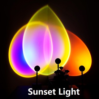 Sunset Projection Floor Light Modern Stand Dreamlike Visual Projector Atmosphere Lamp 2021 New