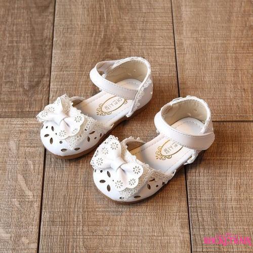 outlet ARACute Toddler Baby Girl Shoes Kids Girls Flats Shoes Wedding Princess Party (1)