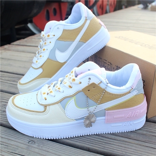 Women's shoes Size:36-40 Air Force 1 Wheat GS low AF1 Leather Classics Women's shoes (1)