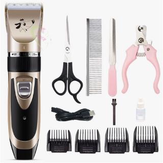 Pet Dog Electric Shaver USB Charging Ultra Silent Cats Dog Hair Trimmer with Comb Clipper Tools