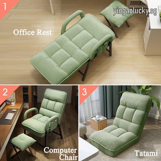 Folding Lazy Sofa Chair /Single Sofa Bed /Computer Sofa Chair/Adjustable Sofa for Office and Home