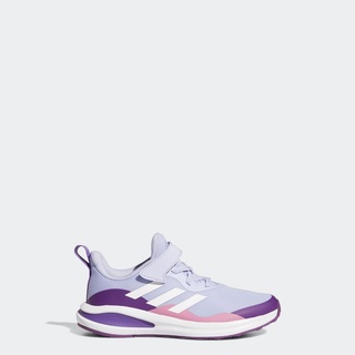 adidas RUNNING FortaRun Elastic Lace Top Strap Running Shoes Kids Unisex Purple GZ0202