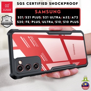 [Shop Malaysia] XUNDD Samsung Galaxy S21 Ultra/ S21 Plus/ S20 / Ultra/ Plus/ FE/ S10E/ 10 Plus/ A52/ A72 Shockproof Bumper Phone Case
