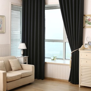 1PC Solid Color Shade Window Kitchen Bathroom Curtain Sheer Drapes Scarf Curtain