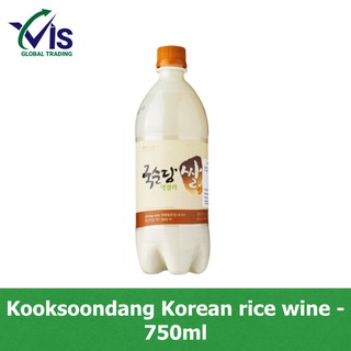 [2 BOTTLES] Korean Kooksoondang Makgeolli Sparkling Rice Wine - Orginal (1)