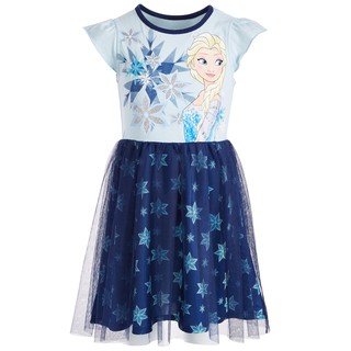 FRA004 Frozen Toddler Girls Tulle Dress FRA012 (1)
