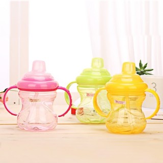 New Children Baby Milk Bottle Learning Feeding Drinking Water Sippy Cup