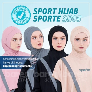 Hijab Sporte Dry Fit Long Sports Gymnastics Yoga Running