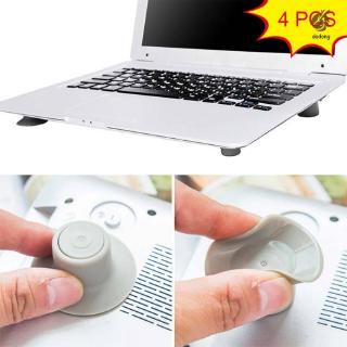 4 Pcs/Set Laptop Stand Heat Reduction Pad Cooling Cool Feet Holder Skidproof Cooler Stands Notebook Accessories (1)