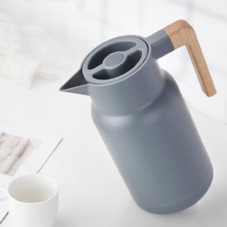 Glass Vacuum Flasks Insulation Thermos 1L Large Household Hot Water Pot Kettle Office Coffee Thermal Warmer Bottles Double Wall