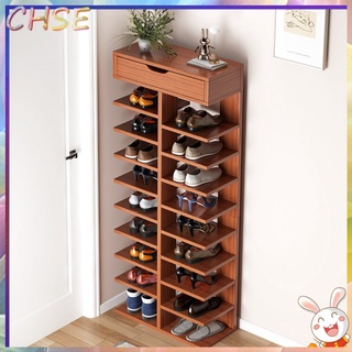 【Ready stock】LRCA Reach Simple Shoe Rack Home Indoor Beautiful Multi-Layer Narrow Small Door Mini and Simple Space-Saving Shoe Cabinet