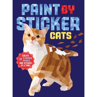 PAINT BY STICKER: CATS(9781523504480)