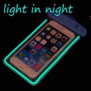 Universal Luminous Waterproof Bag Case Pouch for iPhone 6/6 plus/5S/5C/5Samsung Galaxy S6/S6/edge/S5