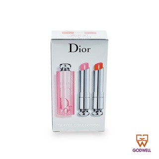 CHRISTIAN DIOR - Dior Lip Glow BACKSTAGE PROS, COLOR REVIVER DUO SET (001 PINK+004 CORAL) 3.5g x 2 - Ship From Hong Kong