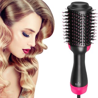 Hair dryer Brush Volumizer One-Step hot air comb styler Hair Straightener Curler Brush All Hairstyle