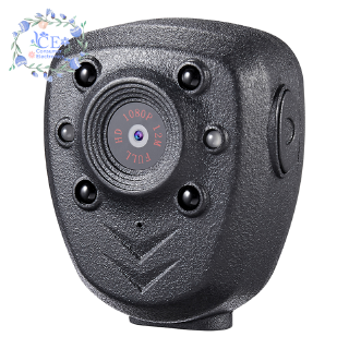 +-+HD 1080P Police Body Lapel Worn Video Camera DVR IR Night Visible LED Light Cam 4-hour Record Digital Mini DV Recorder Voice 16G