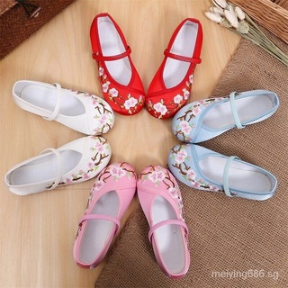 Children's Embroidered Shoes Beijing Children's Shoes Ethnic Style Girl's Chinese Style Baby Princess Cloth Shoes Women's Shoes Han Chinese Clothing