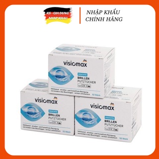 VISIOMAX Glass wipes Clean eyeglasses, phone screens, laptops, and camera lens retail pieces