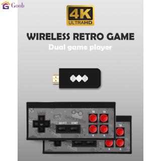 【Fast Shipping】 Y2 4K HDMI Built in 600 Classic Videos Game Retro Console Controller Wireless 【Goob】