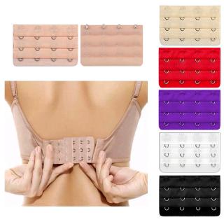 Ladies Bra Extender Bra Extension Strapless Underwear Strap 3 Rows 4Hooks Accessories 7.5cm