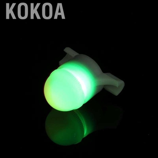 Kokoa New Sea Fishing LED Rod Tip Night Light Alert Strike Glow Stick Bite Alarm