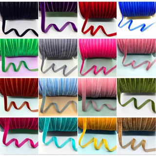 New 5 Yards 3/8" 10mm Soft Comfortable velvet ribbon for Gift Wrapping DIY hair necklace material accessories