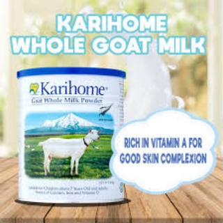 [吃货铺]KARIHOME Goat Milk Powder 1TIN x 400g (7 years old & above and adults )READY STOCK